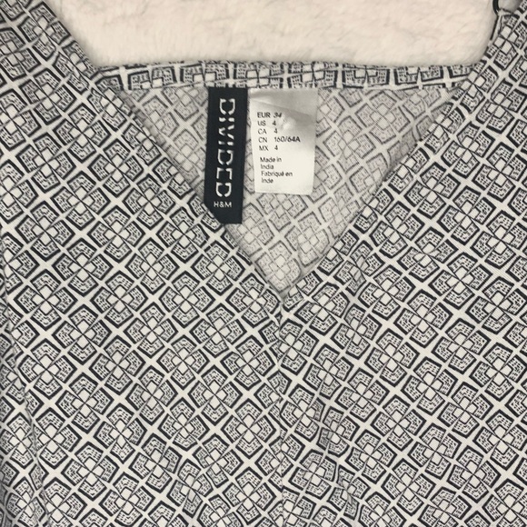 Grey and White H&M Patterned Romper - Picture 5 of 5